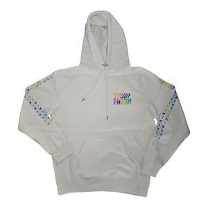 Teddy Fresh Acid Trip Pullover Hoodie Men’s Medium Colorful Logo Print NWOT